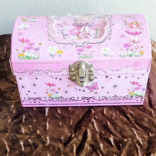 Pink jewelry box