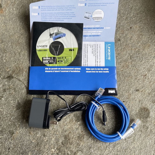 Linksys WRT54G v8 Wireless-G Router 2.4GHz 54Mbps new