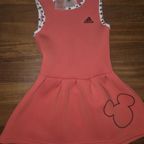 Adidas Mini Mouse Dress for Girl 4 Years Like New, Neoprene Red