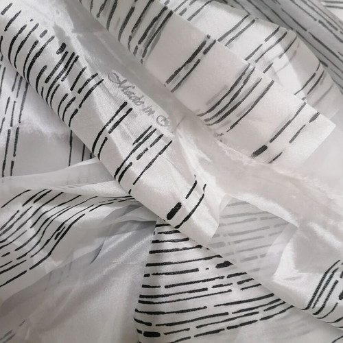 Polyester fabric 9m length x 2.8m width with free braid