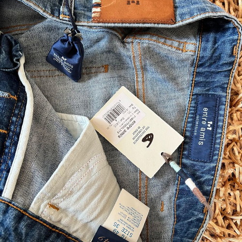 Entre Amis skinny men's jeans TG49 size 35 new, blue