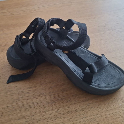 Teva sandals platforms like new, black, size 40