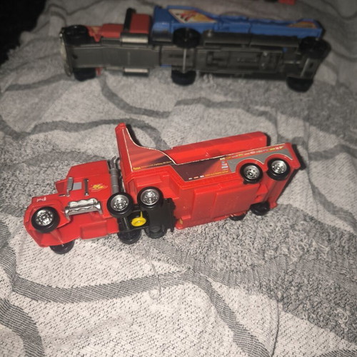 Mattel Disney Cars Mack Toy Trucks used, set of 3