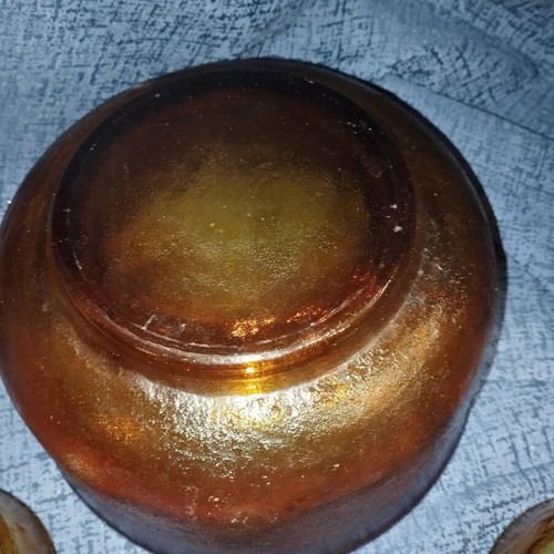 Cup with three bowls used, honey set