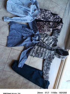 Boys' clothing pack with Benetton jacket and Bdtk tracksuit