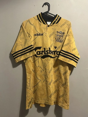 Liverpool Shirt 90s Ian Rush Used Original