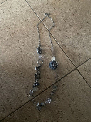 Necklace gray like new