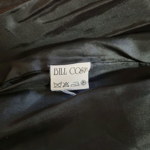 Black Velvet Embossed Dress Bill Cost like new size M