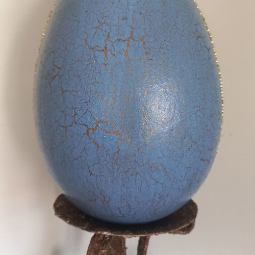 Easter egg handmade with Degoupage technique new