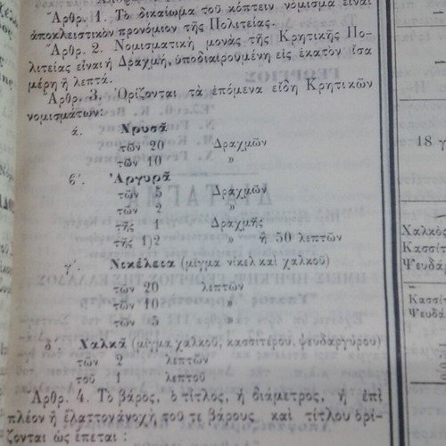 Kriti Government Gazette 6 Volumes used 1900-1905