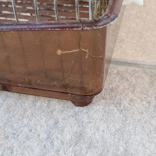Birdcage used, small size with bottom grate