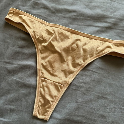 Sloggi women's string underwear, beige, large