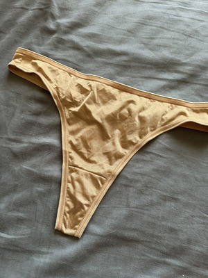 Sloggi women's string underwear, beige, large