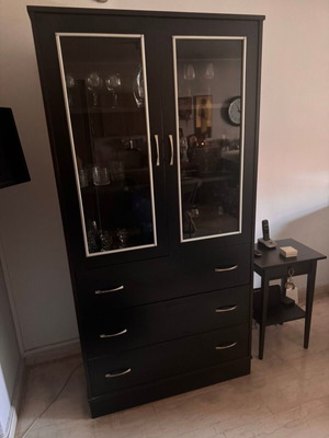 Handmade crystal cabinet 2021, pristine condition