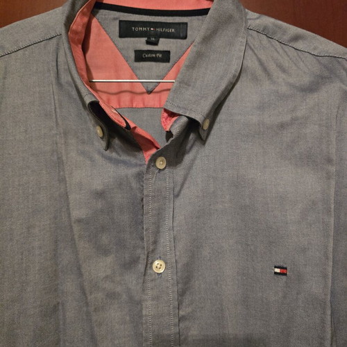 Tommy Hilfiger dress shirt, gray, XL