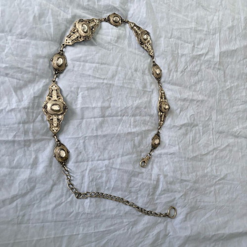 Metal belt used, size 105