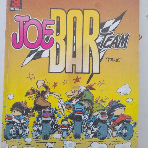 Joe Bar Team Volume 4 comic book used, Greek edition, Mototech 1996