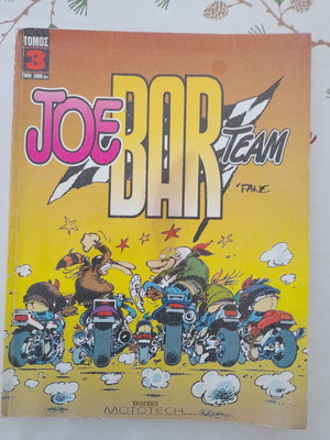Joe Bar Team Volume 4 comic book used, Greek edition, Mototech 1996