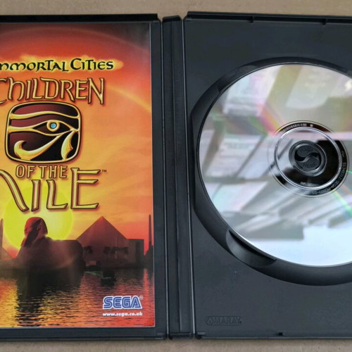 Immortal Cities Children Of The Nile PC game like new with strategy guide CD