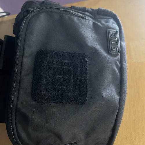 5.11 Tactical crossbody bag used, black, men's