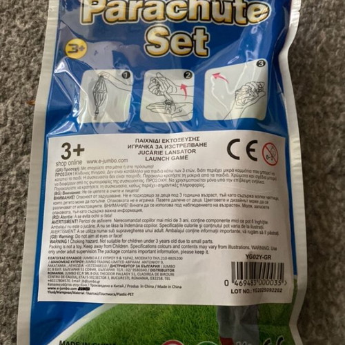 Parachute Jumbo toy new, sealed