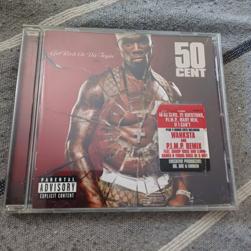 Get Rich Or Die Tryin' CD album by 50 Cent like new with 4 bonus tracks