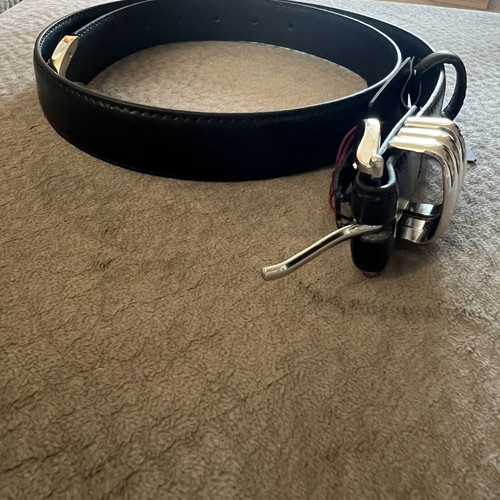 Beverly Hills Polo Club women's black belt size Medium, new