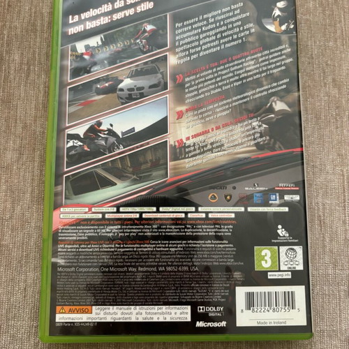 Project Gotham Racing 4 Xbox 360 used, complete