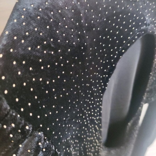 Festive blouse with rhinestones new, Zara, black, for 13 years old