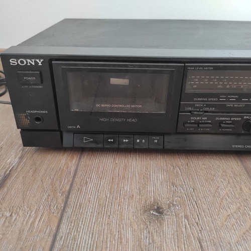Κασετόφωνο διπλό Stereo Sony TC - W170 μεταχειρισμένο, χρειάζεται service στους ιμάντες
