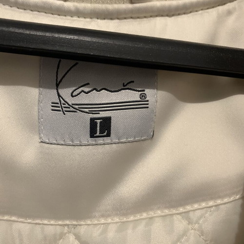 Karl Kani jacket like new, white and beige, size L