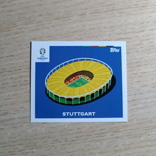 Euro 2024 Stadiums topps stickers new collection