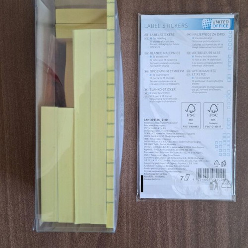 Sticky notes new in packaging