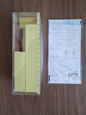 Sticky notes new in packaging
