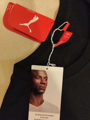 Puma Usain Bolt Berlin 2009 T-Shirt XXL new, Cotton made in Africa
