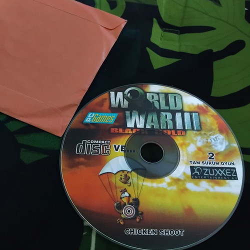 World War III Black Gold PC game used, RTS strategy