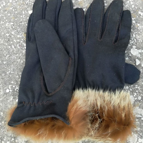 Retro gloves new with velvet