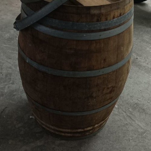 Wine barrel used from 1985 made of French cognac wood