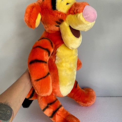Vintage Disney Tigger plush toy used, big 54 cm, Winnie the Pooh’s friend