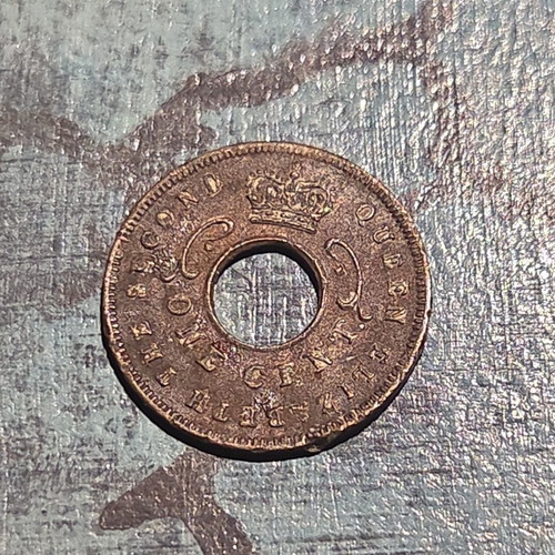 1 Cent British East Africa 1961 coin used