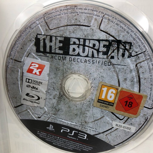 The Bureau Xcom Declassified PlayStation 3 game used