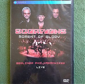 DVD Scorpions-Moment of glory Live Berliner philarmoniker
