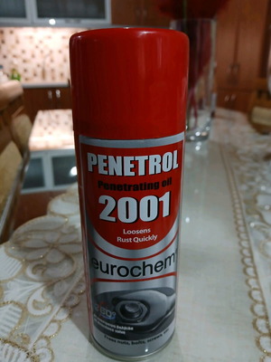 Spray 3 in 1 rust remover lubricant desiccant Greek made 400 ml new