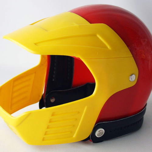 Vintage Peg-Perego Moto Cross Helmet new, made in Italy