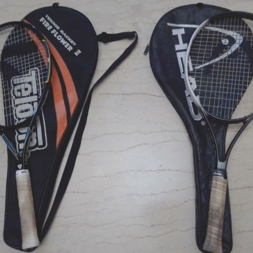 HEAD Graphite and TELOON Passion 1901 rackets like new with cases