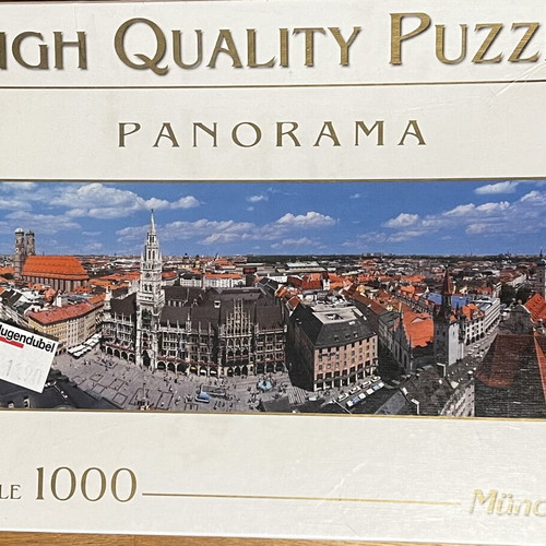 Puzzle Munich panorama new, 1000 pieces