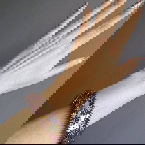 Louis Vuitton Inclusion Bangle βραχιόλι καινούργιο μπορντό με πουγγί