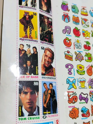 90s stickers from Katerina magazine 1993-94
