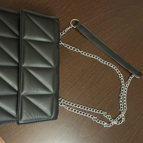 Zara black crossbody bag like new