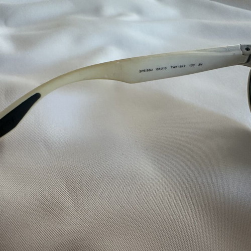 Prada sunglasses used, beige color